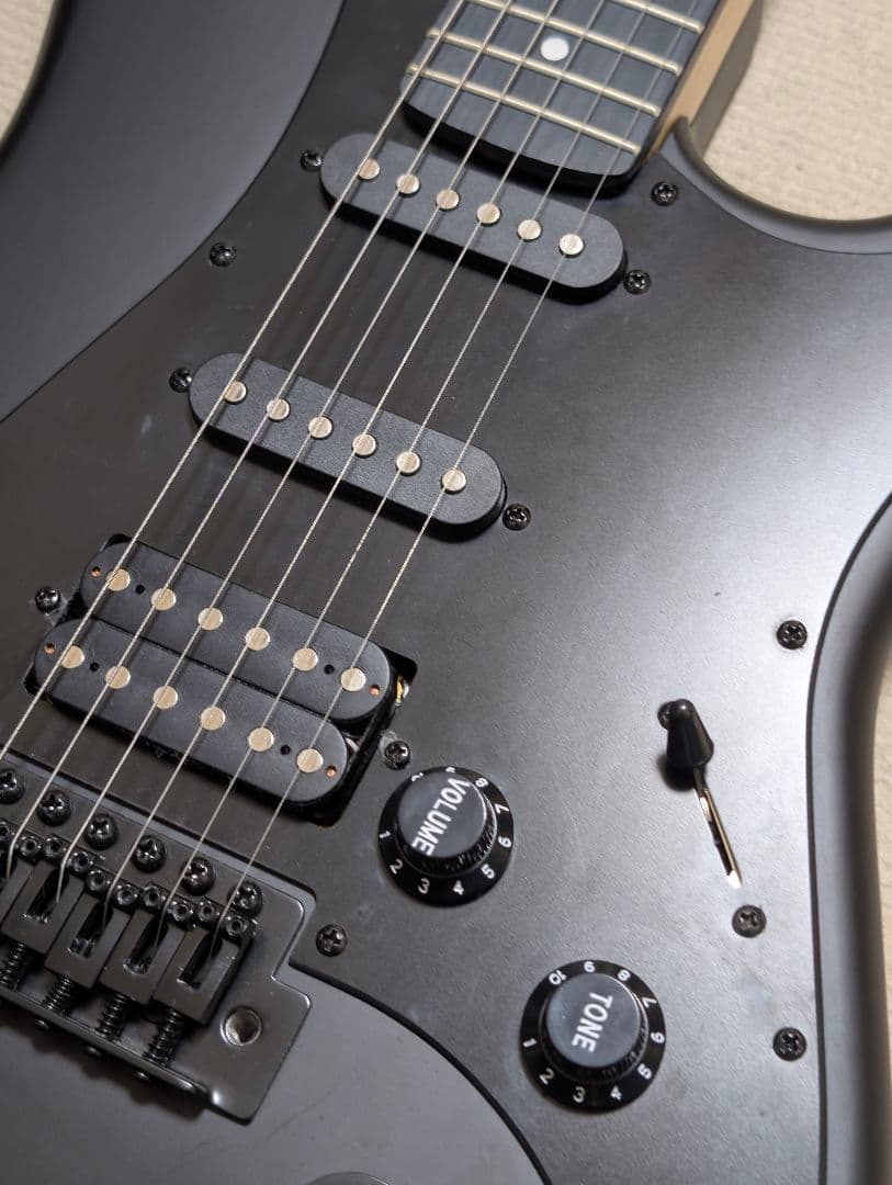 SELDER STC-04 エレキギター マットブラック