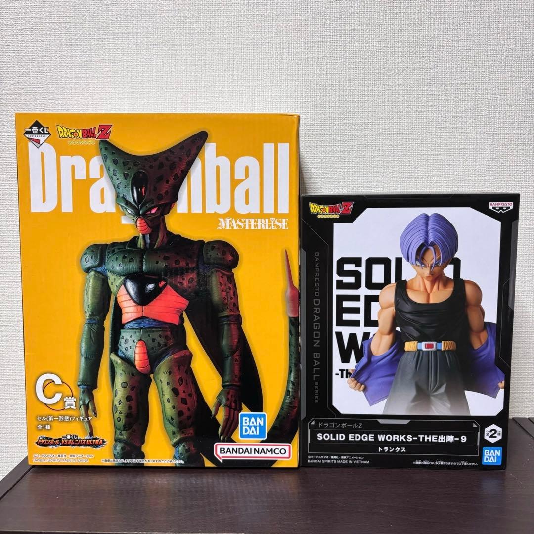 ドラゴンボール　セル　第一形態　トランクス　フィギュア