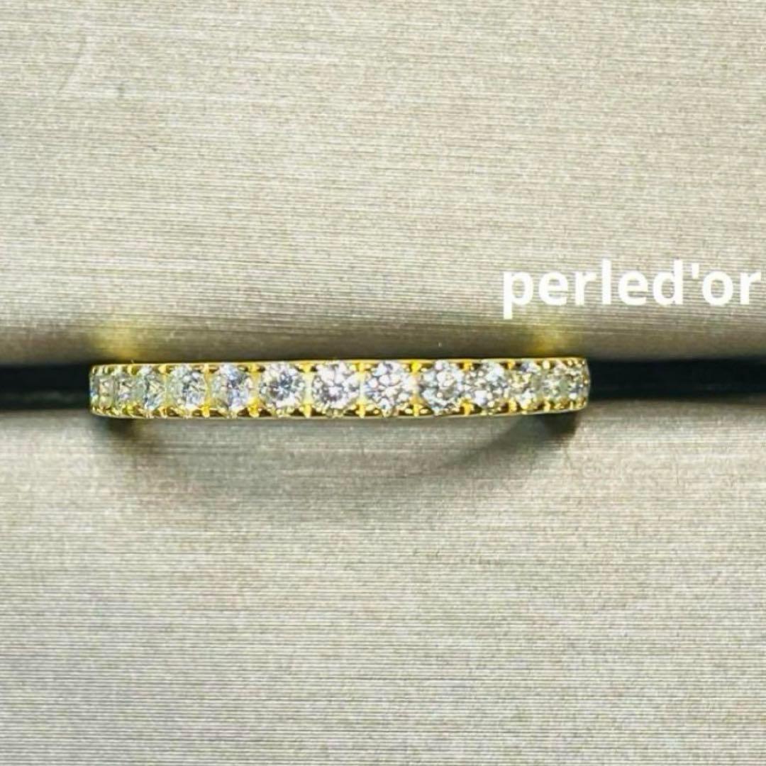 MINIMINI最高級モアサナイト　フルエタニティリング9号