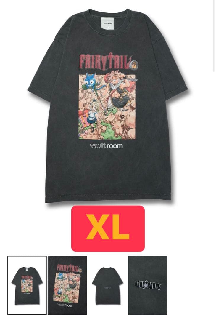 トップス VAULT ROOM FAIRY TAIL TEE / CHARCOAL
