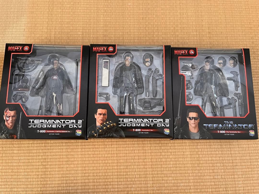 ターミネーター2 T-800 フィギュア 3体セット