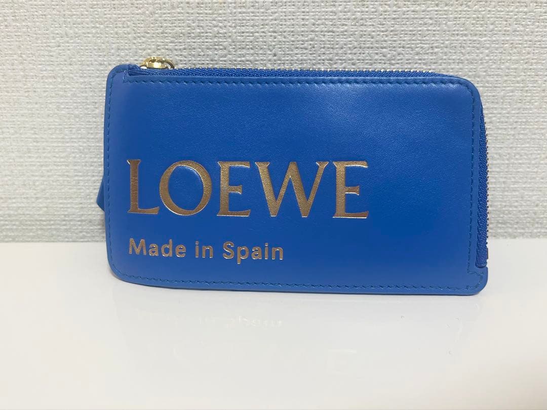 【最終価格】ロエベ /カードホルダー / 箔押しロゴ