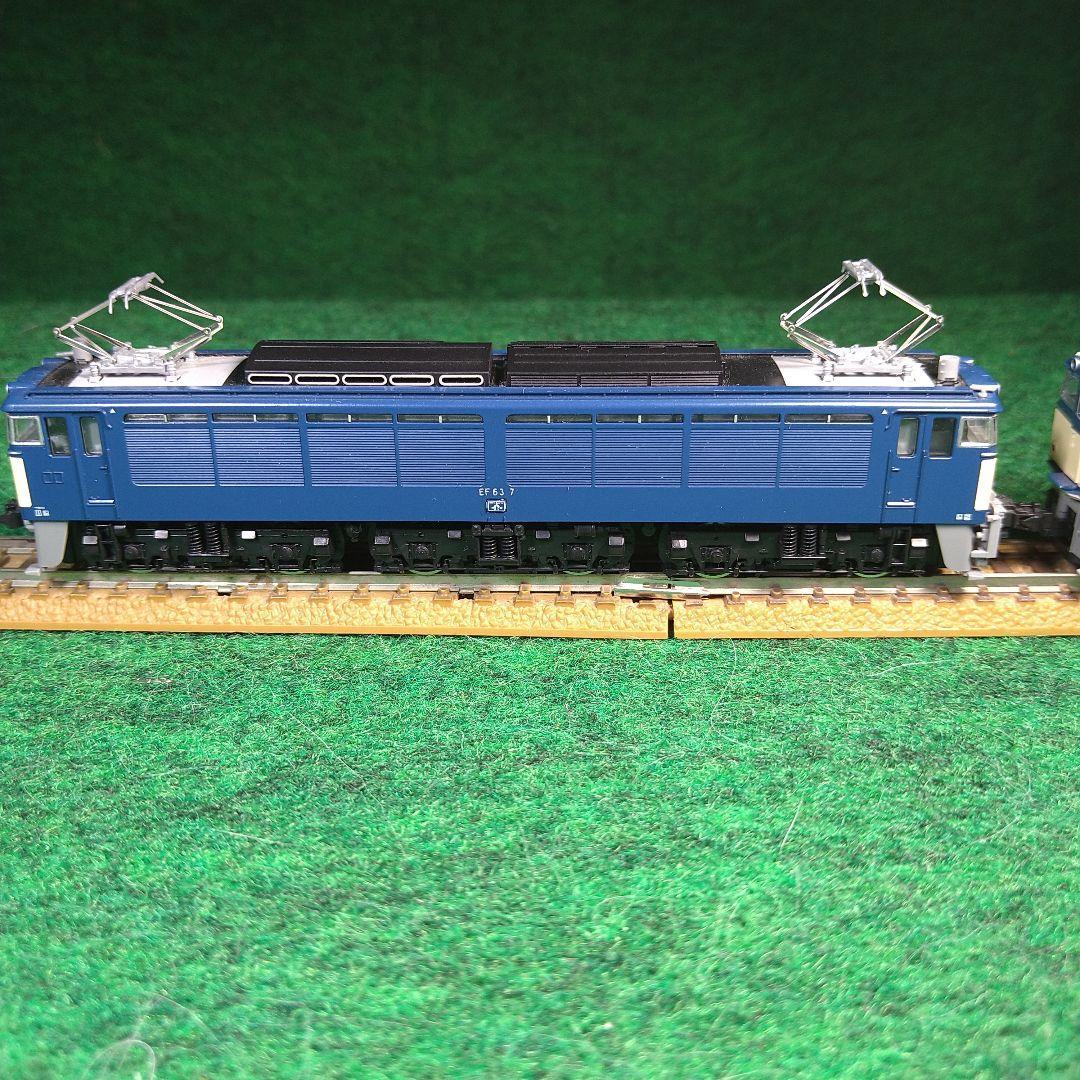 Nゲージ EF63 青2両　TOMIX 品番92123