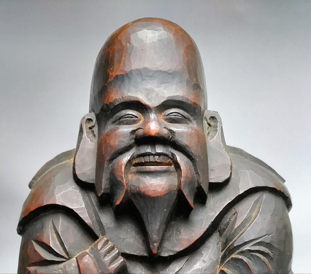 七福神　一刀彫り　置物　縁起物