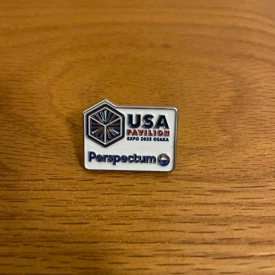 大阪万博　アメリカ館ピンバッジ！