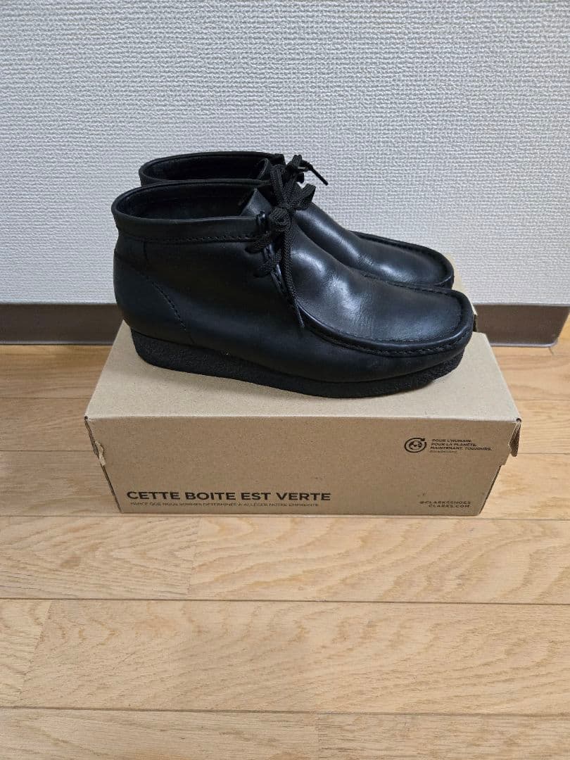 Clarks クラークス ワラビー ブーツ レザー
