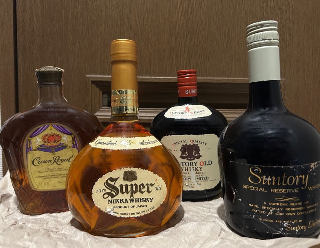 【★新春セール！今だけ！特級4本セット★】格安古酒ウイスキー4本セット