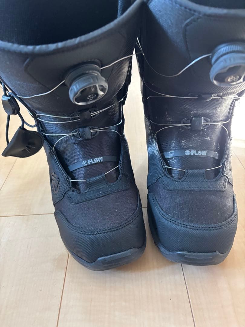 FLOW ブラック スノーボードブーツ