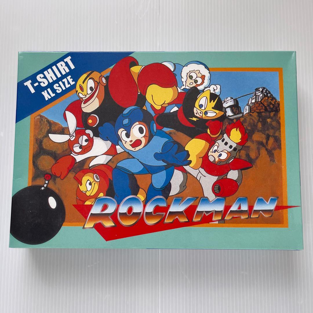 ロックマン Tシャツ XLサイズ MEGAMAN カプコン CAPCOM