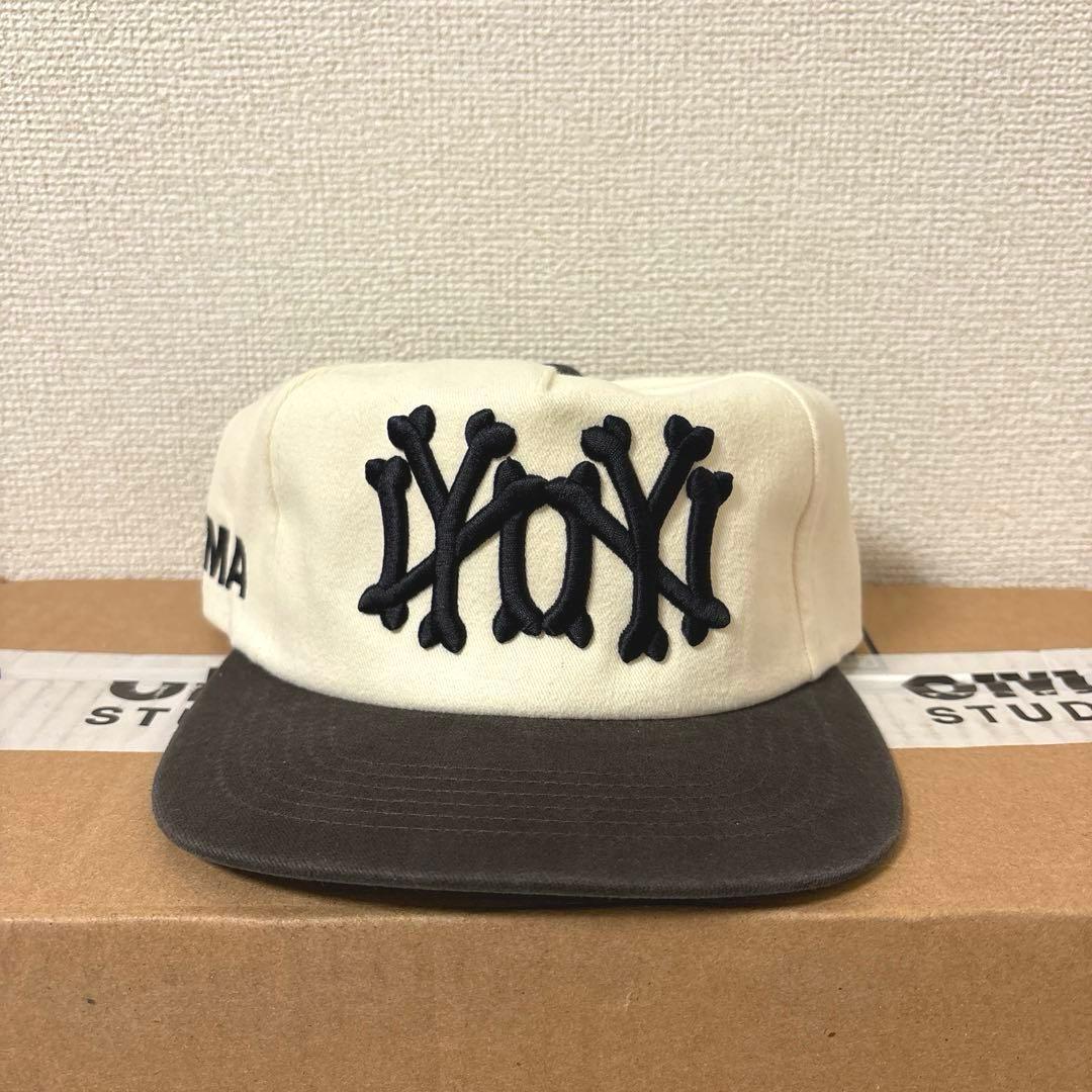 【日本未発売】oMA NY NY BONES HAT 新品