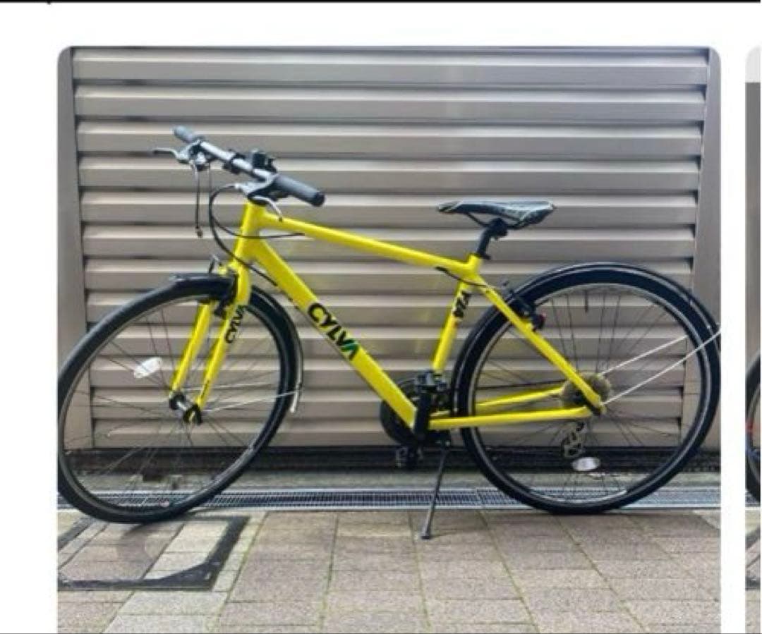 お値下げしましたCYLVA F24 イエローBRIDGESTONE クロスバイク