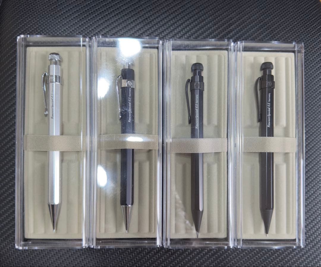 カヴェコスペシャル0.5 4本セット　シャイニーシルバー　旧型カヴェコetc