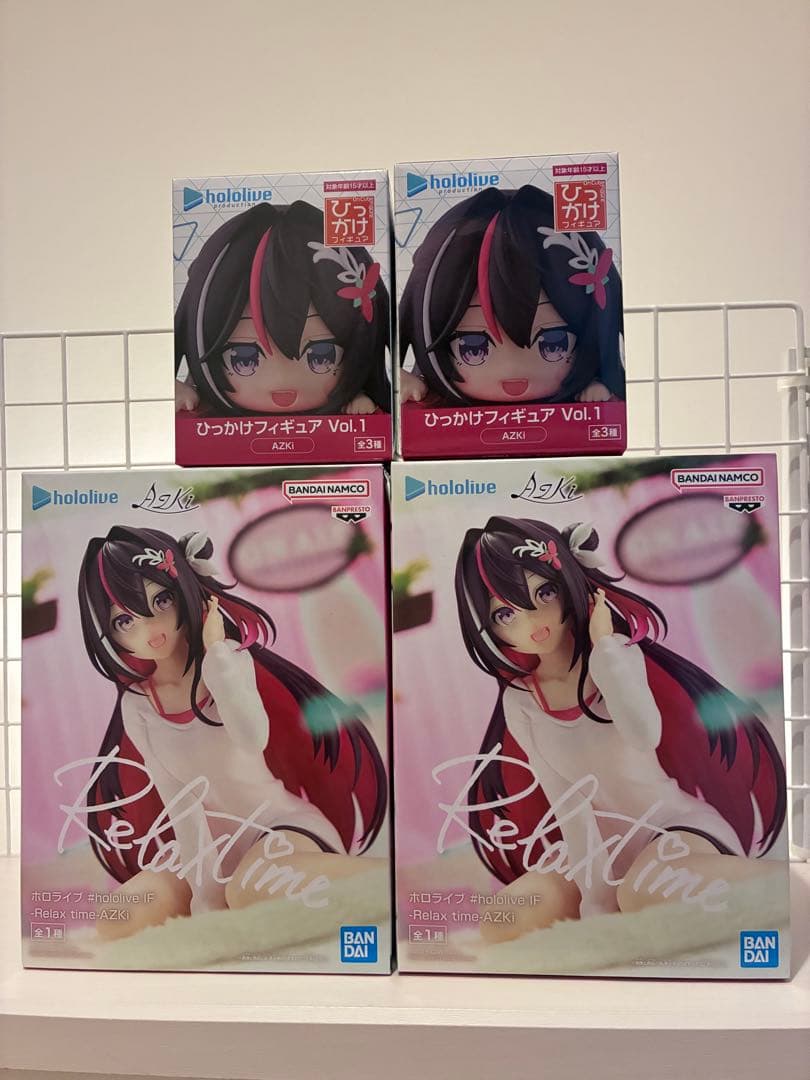 ホロライブ　ひっかけフィギュア　AZKi Relax time アズキ