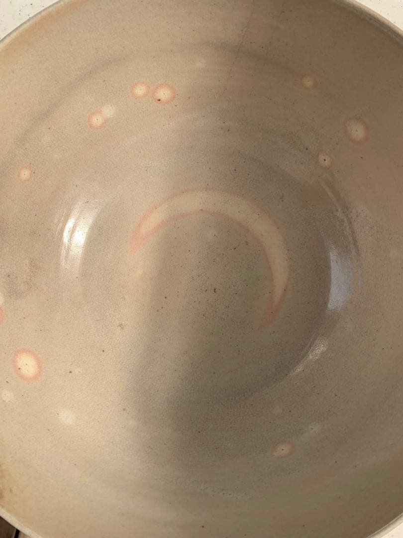 希少　平安松雨　治村松雨　造　色絵金彩松樹詩文入　大鉢　在銘