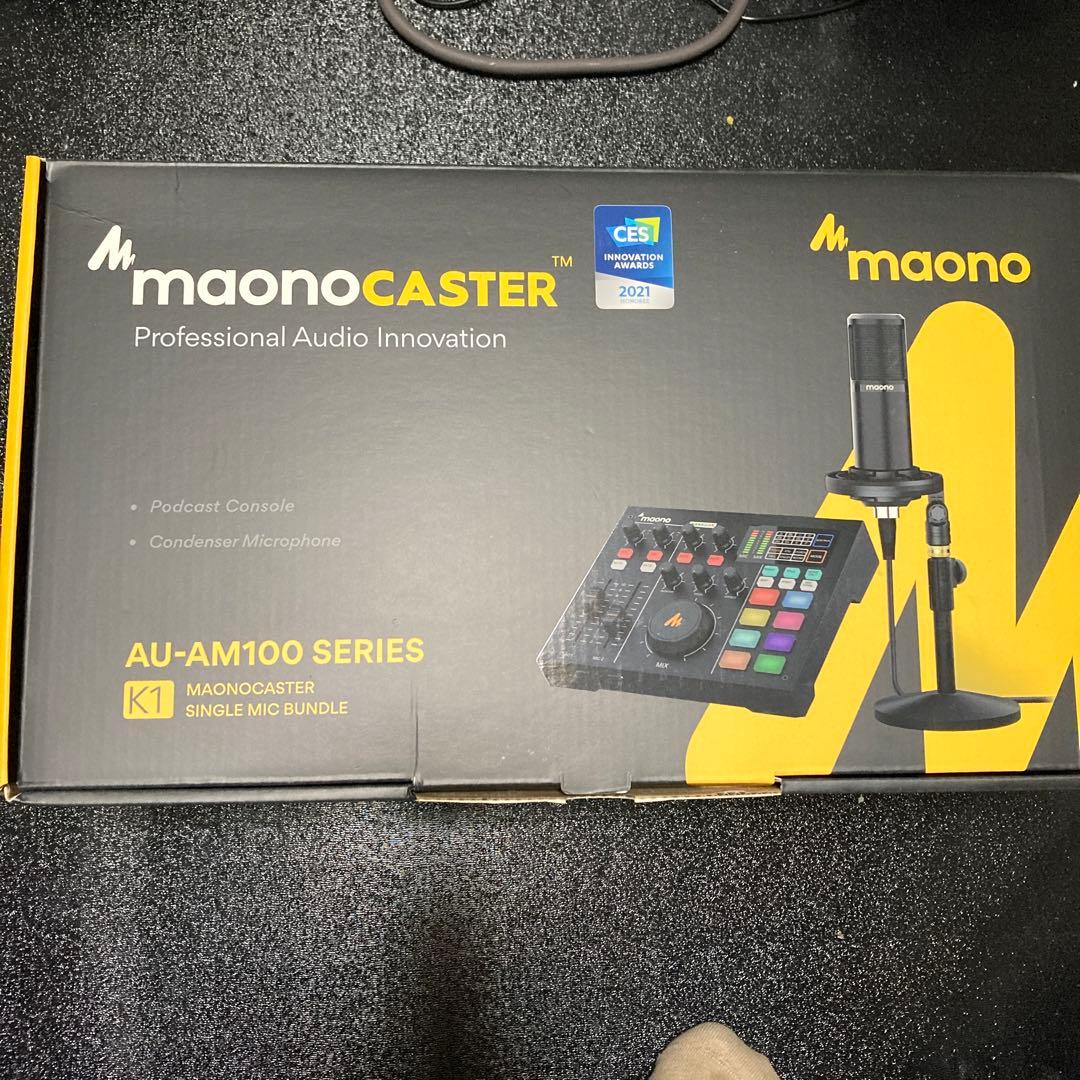 未使用保管品Maonocaster オーディオミキサー(AM100K1)