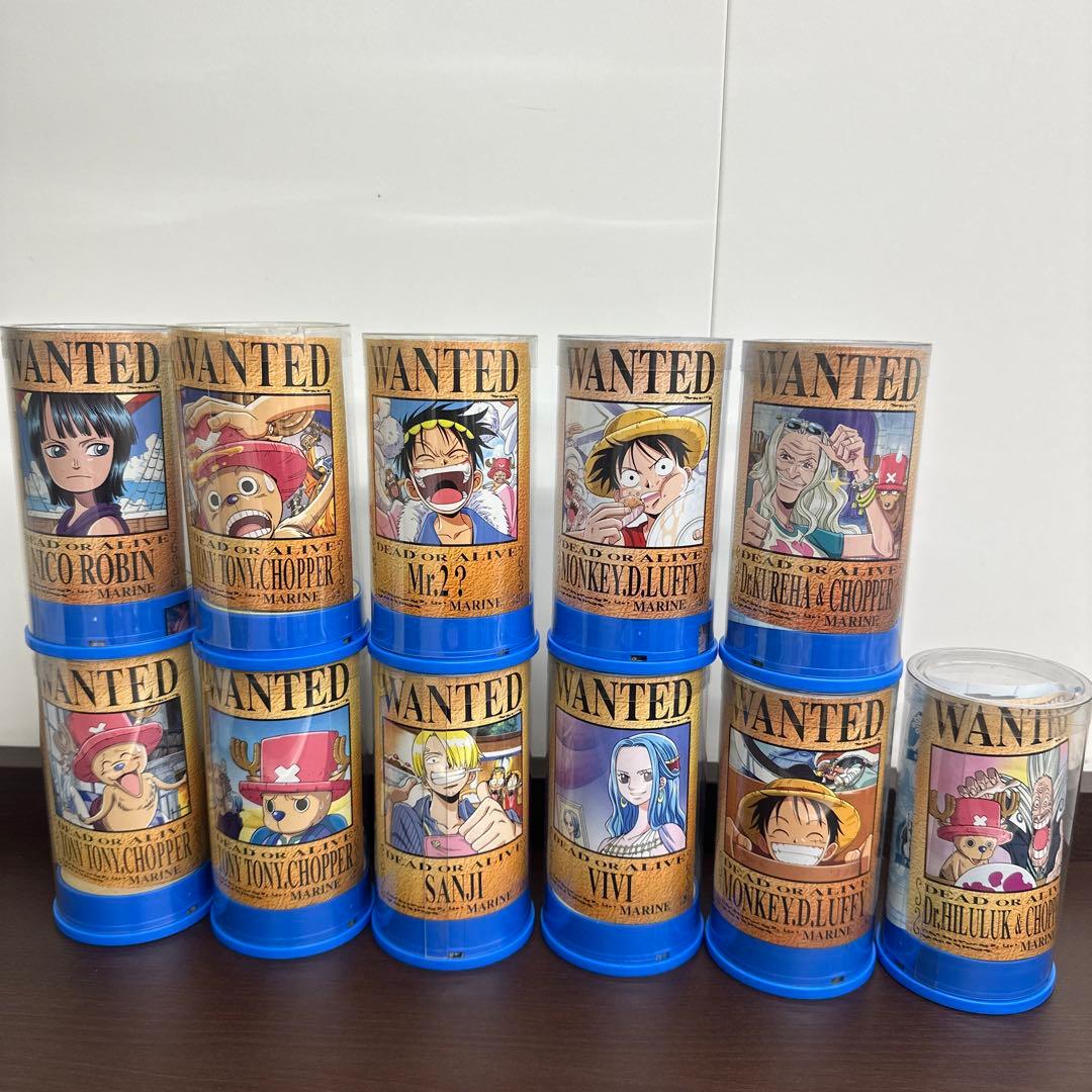 ワンピース WANTEDポスター 11個セット