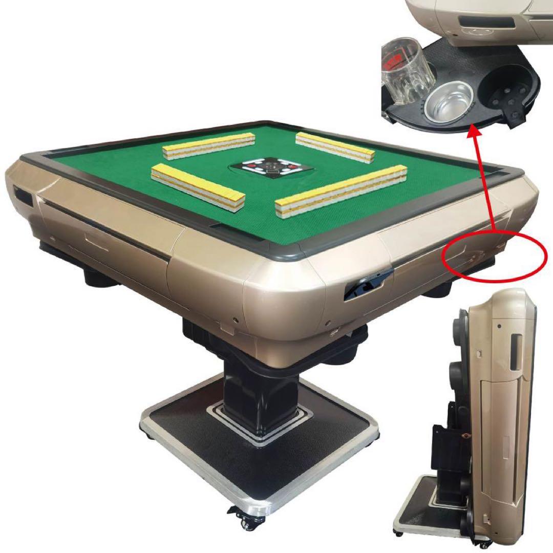 【新品】GOLD 全自動麻雀卓 28mm アルミ製 折りたたみ 家庭用