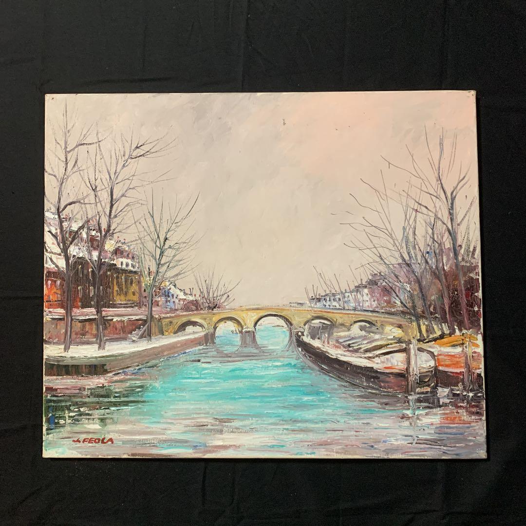 風景画　　油絵