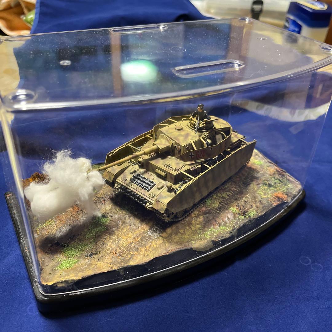 ドイツⅣ型戦車Hタイプ　ジオラマ