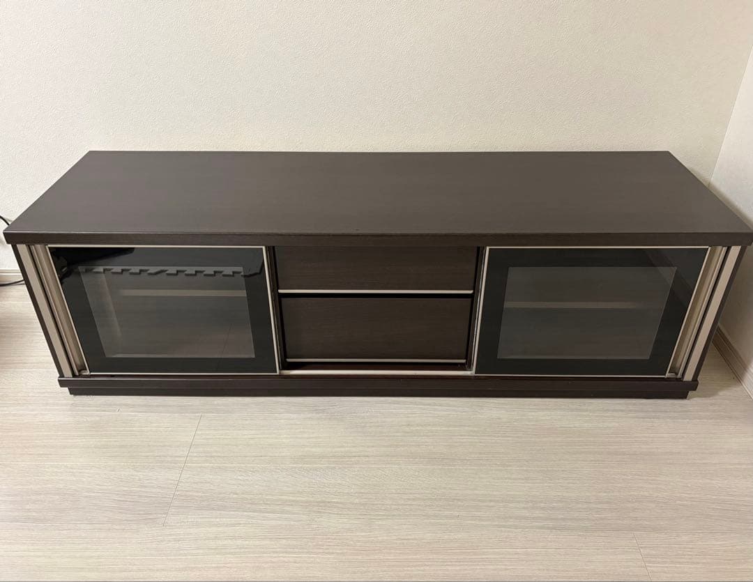 【送料込・処分】ニトリ テレビ台 ローボード150 ウォルナット 早い者勝ち