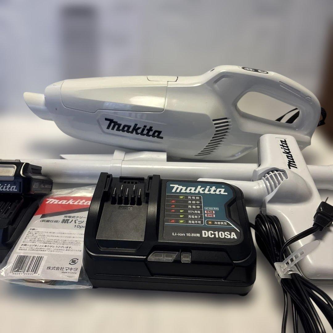Makita 充電式クリーナ　CL107FD 充電器DC10SA