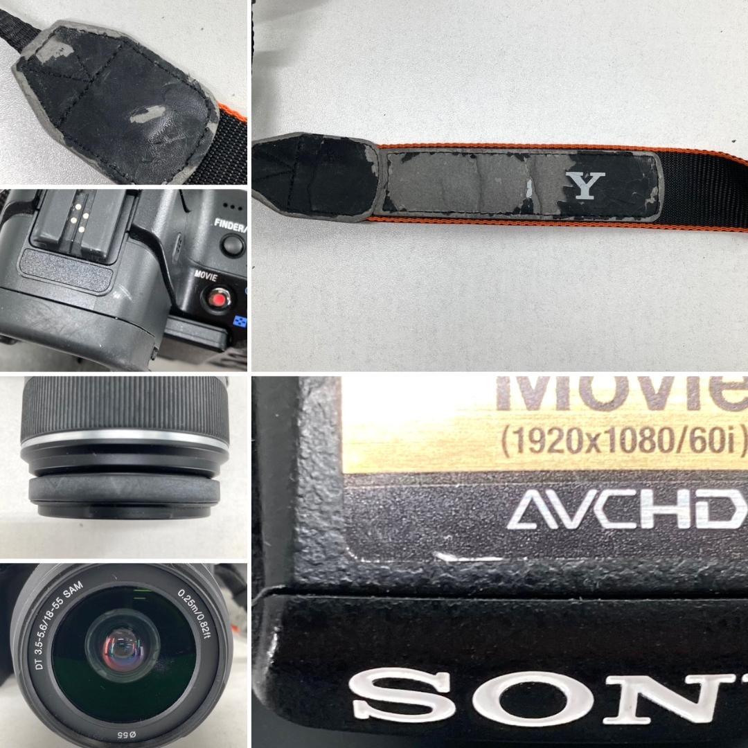 SONY　デジタル一眼カメラ SLT-A33　ズームレンズ SAL1855
