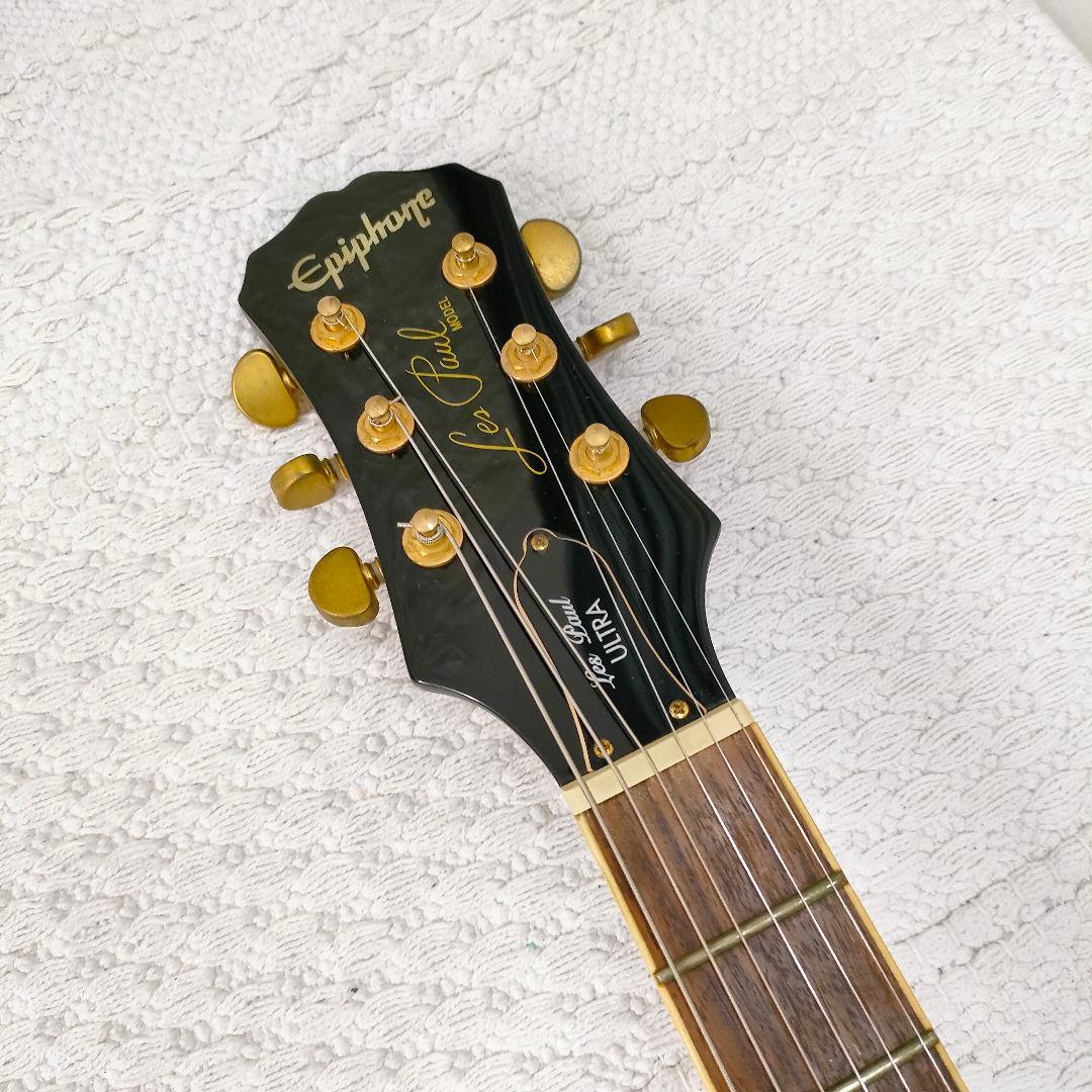 Epiphone 最上位機種 レスポール Ultra Ⅱ エレキギター 美品