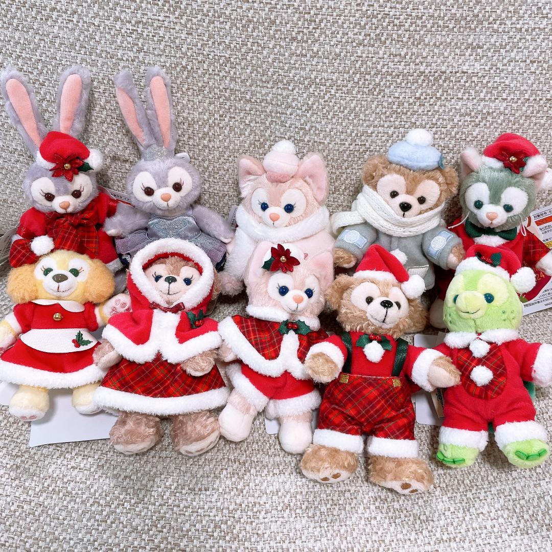 【新品】ダンシングスノーフレークス　クリスマス　ぬいぐるみバッジ　１０点セット