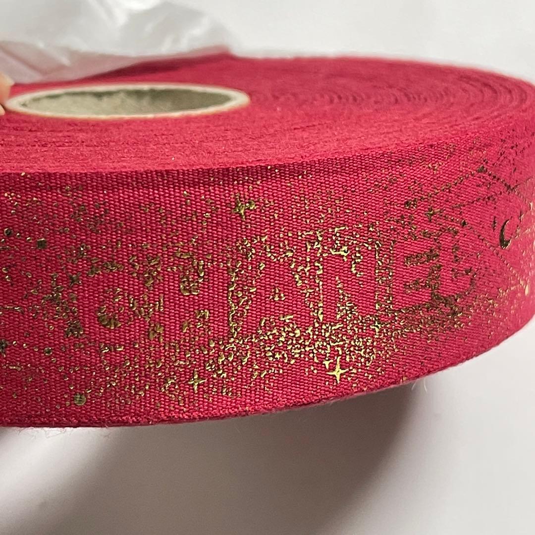 シャネル　ラッピングリボン　幅3.5cm 1ロール50メートル