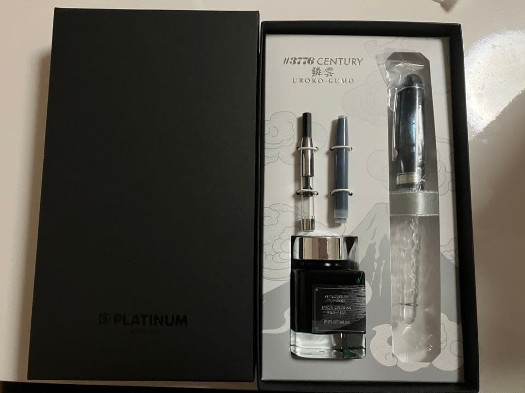 プラチナ #3776 センチュリー 鱗雲F