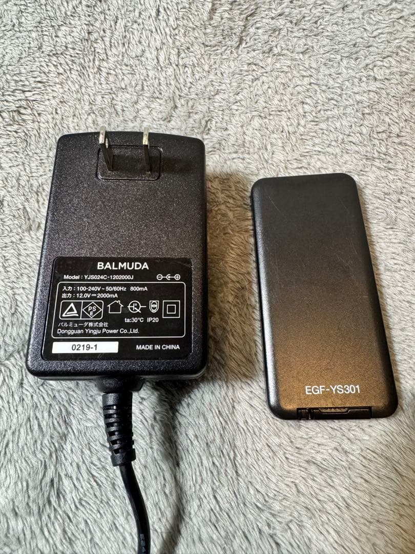 [中古2019年製]BALMUDA EGF-3300 サーキュレーター