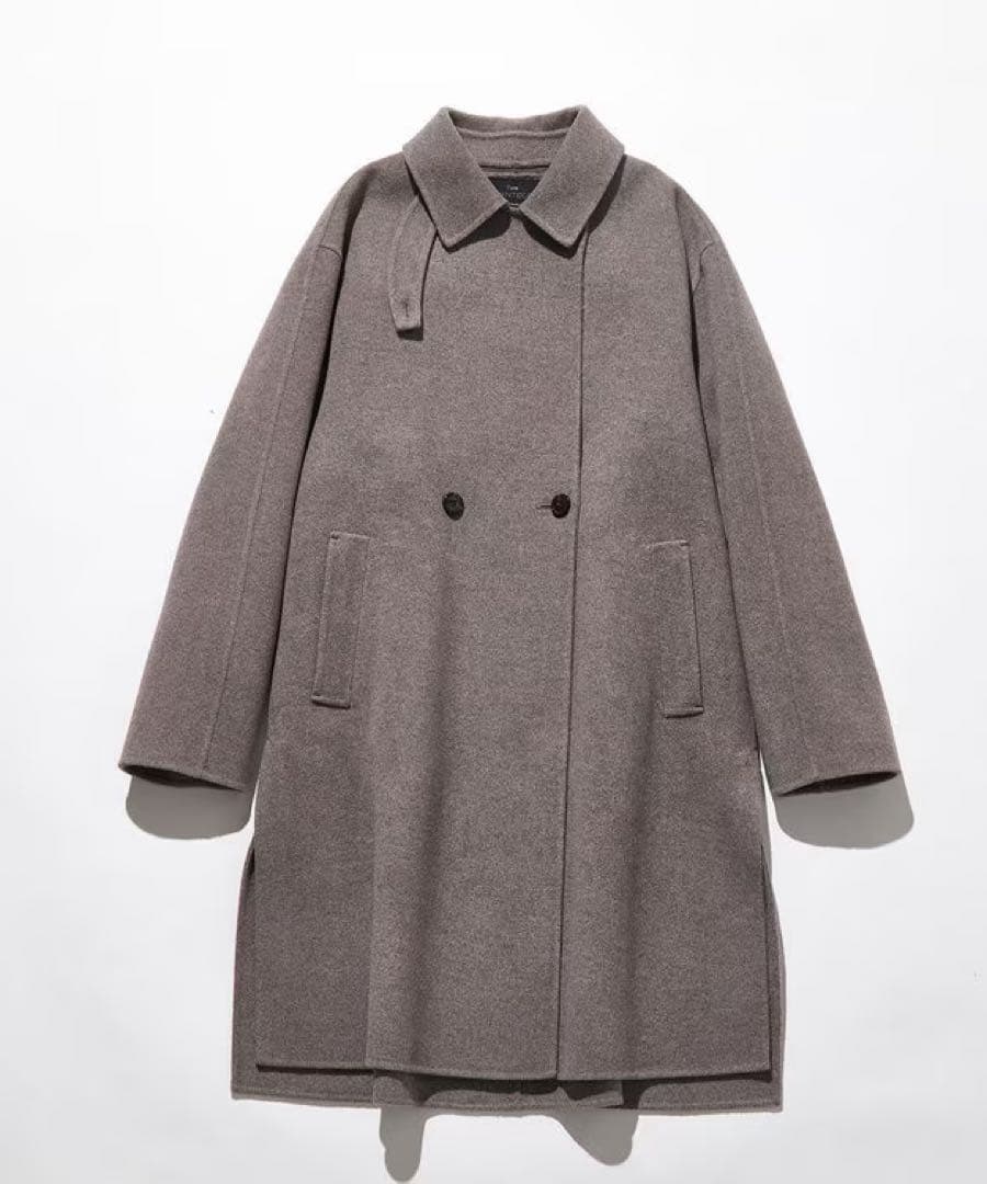 23区今季ロングアウター受賞、滝沢眞規子さん着用リバー チェスターコート