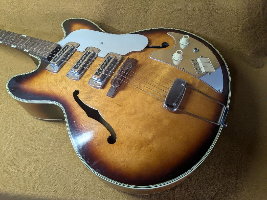 Y*様 テスコ　ep-17 TEISCO　EP-17 エレキギター　フルアコ　ジ