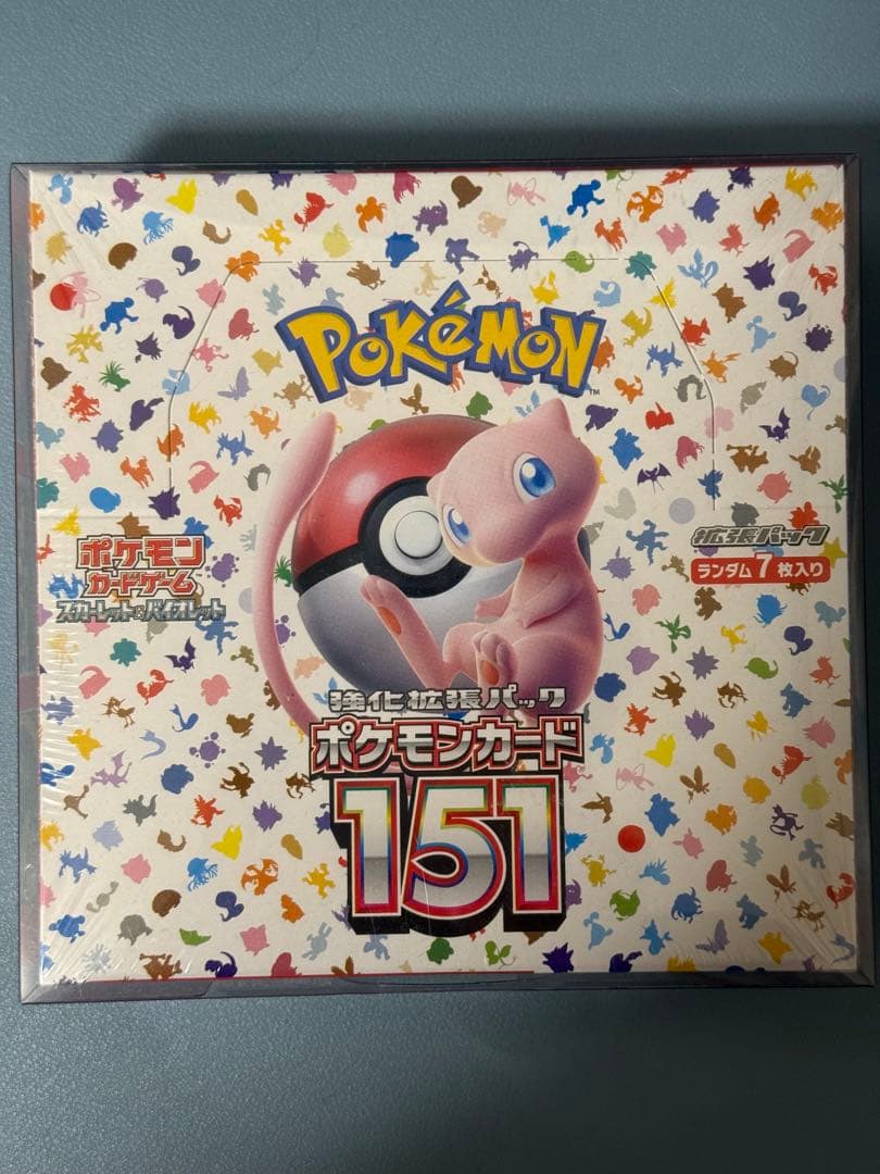 ポケモンカード151 シュリンク付きbox