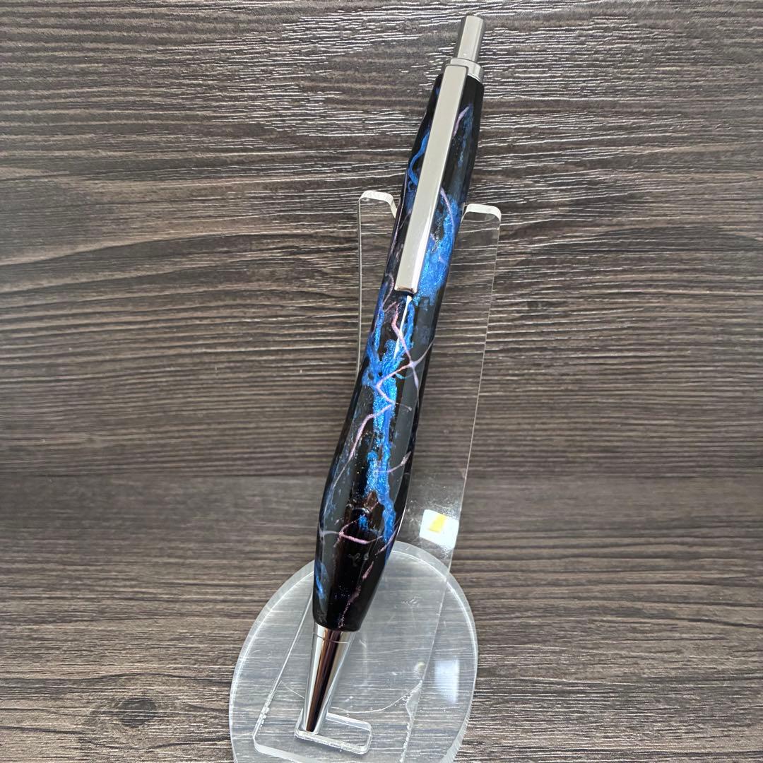 【青紫一閃雷鳴】 ボールペン0.5 （flagship model）