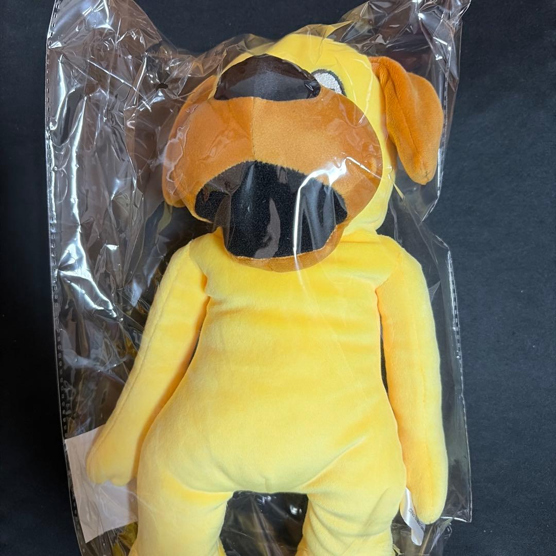 ヒューマンホールフラット Buddyぬいぐるみ Yellow 黄色い犬