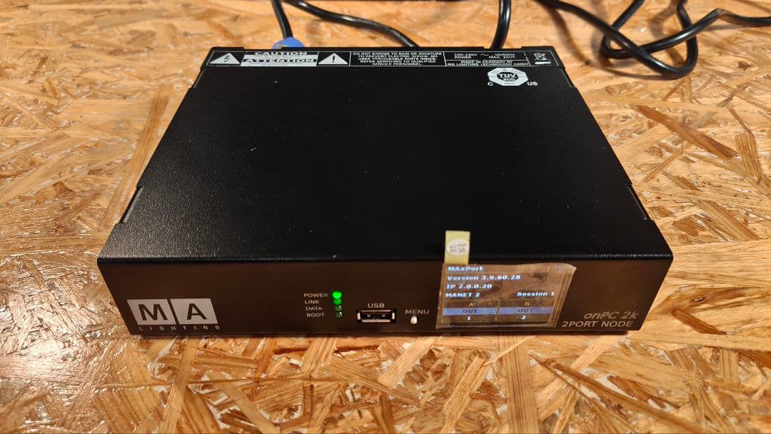 Grand MA 2Port Node onPC 2K 正規品 購入時の箱あり