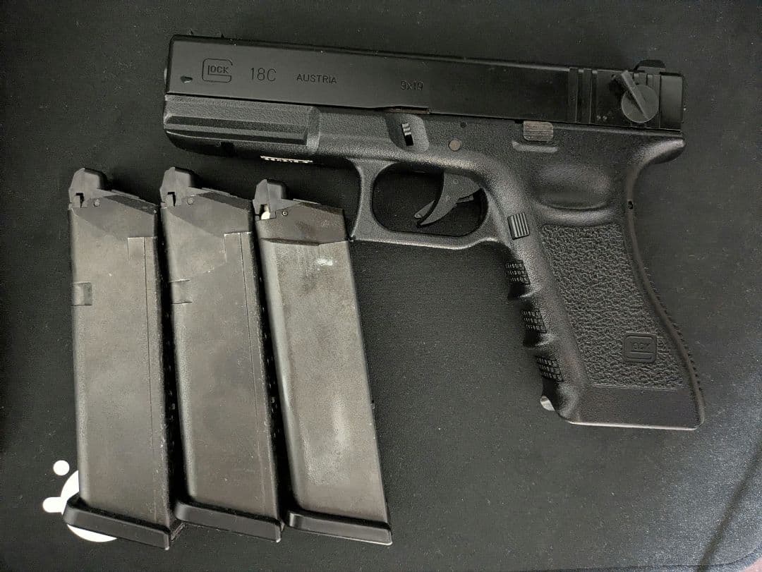 東京マルイ Glock 18C マガジン3本付き