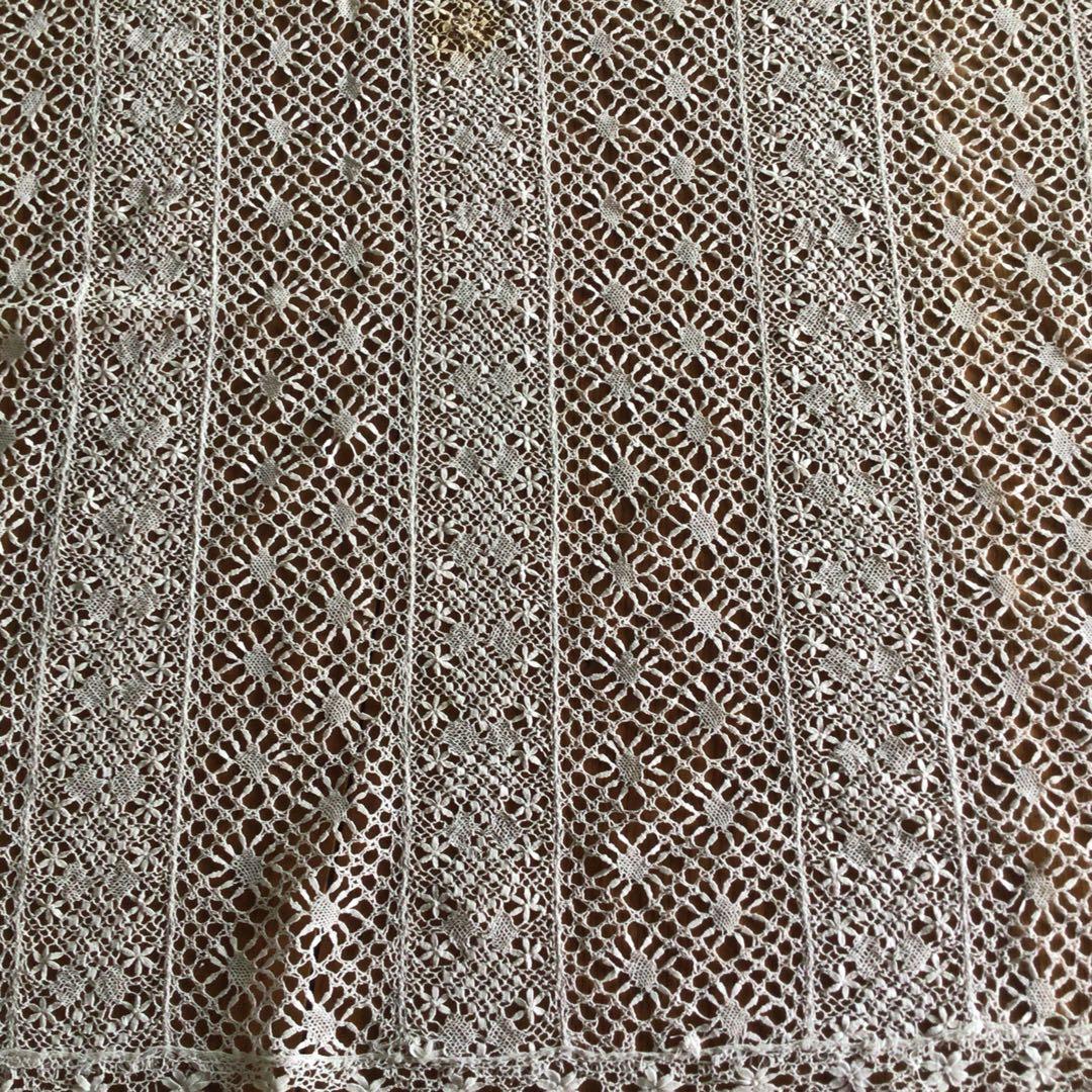 テーブルクロス ボビンレース アンティーク