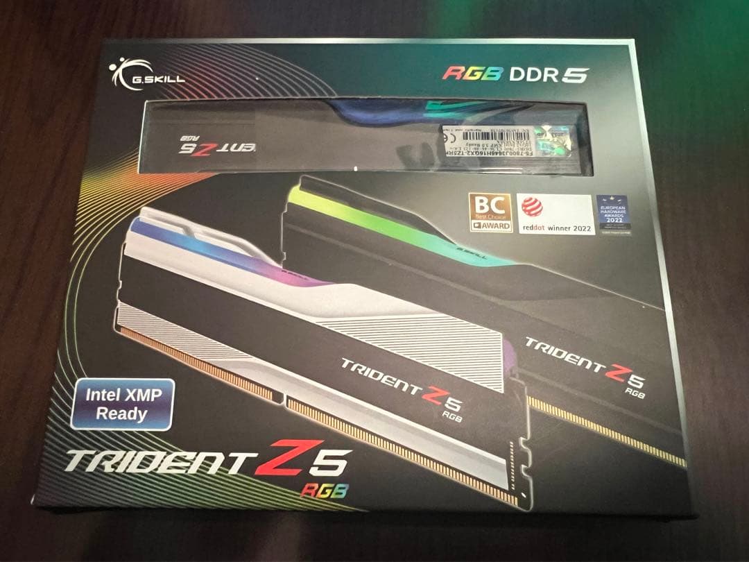 G.SKILL TRIDENT Z5 RGB DDR5-7800 16GB×2