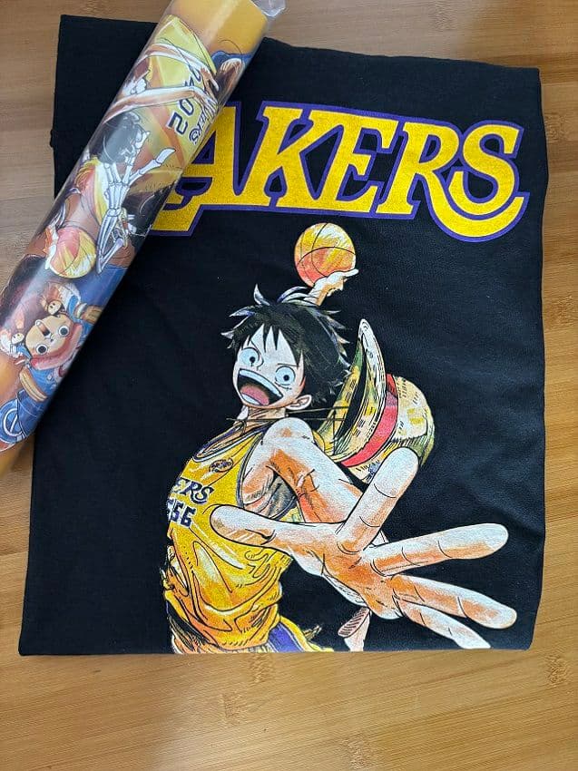 ONE PIECE × LAKERS コラボTシャツ & ポスター