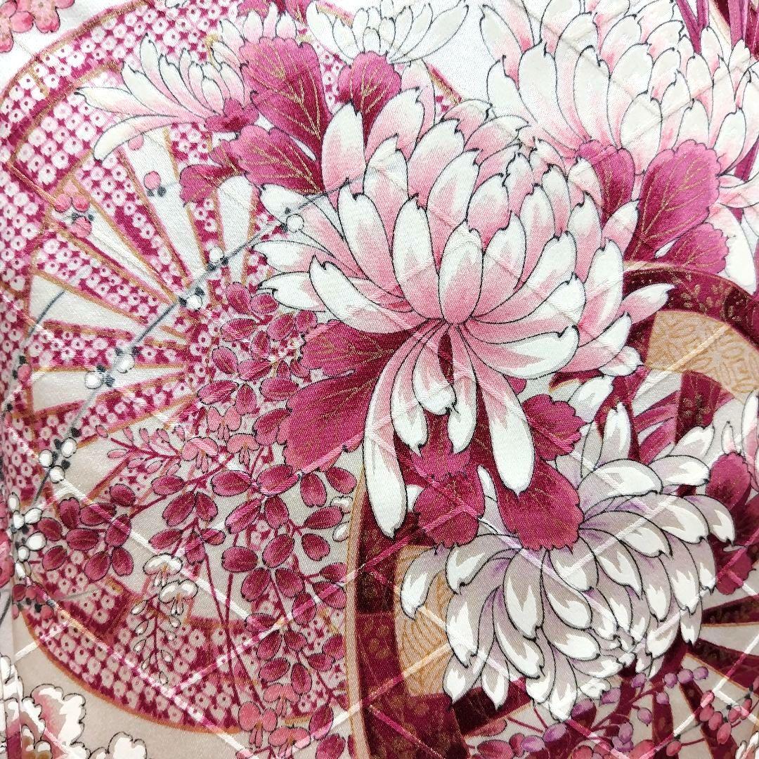 振袖フルセット(8点)・成人式・金彩加工・くすみ・源氏車花・やまと誂製・逸品