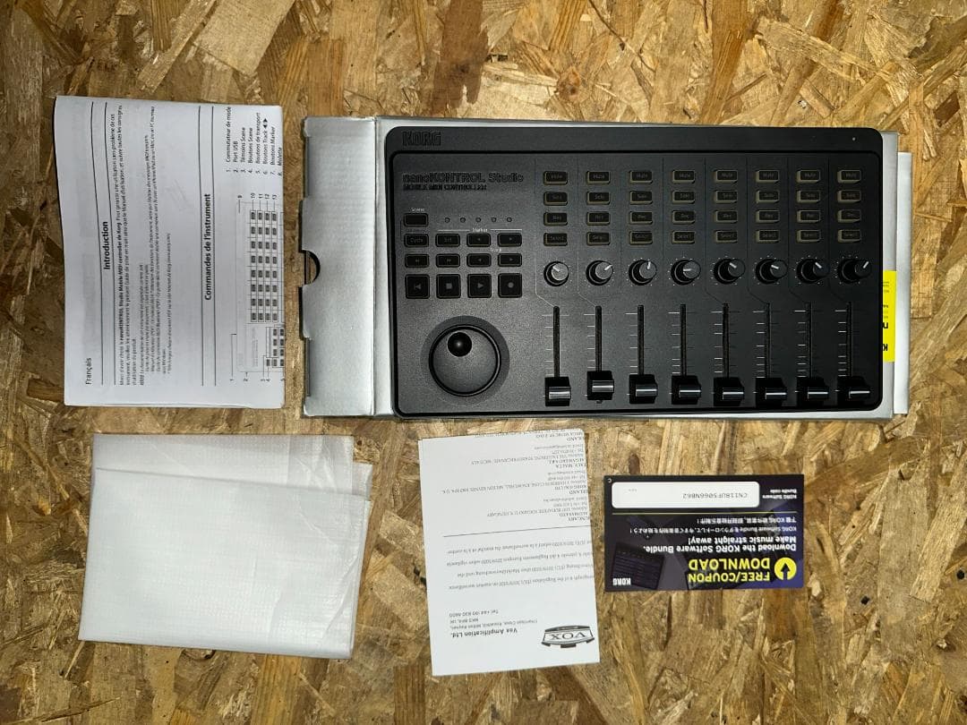 DTM・DAW KORG nanoKONTROL STUDIO