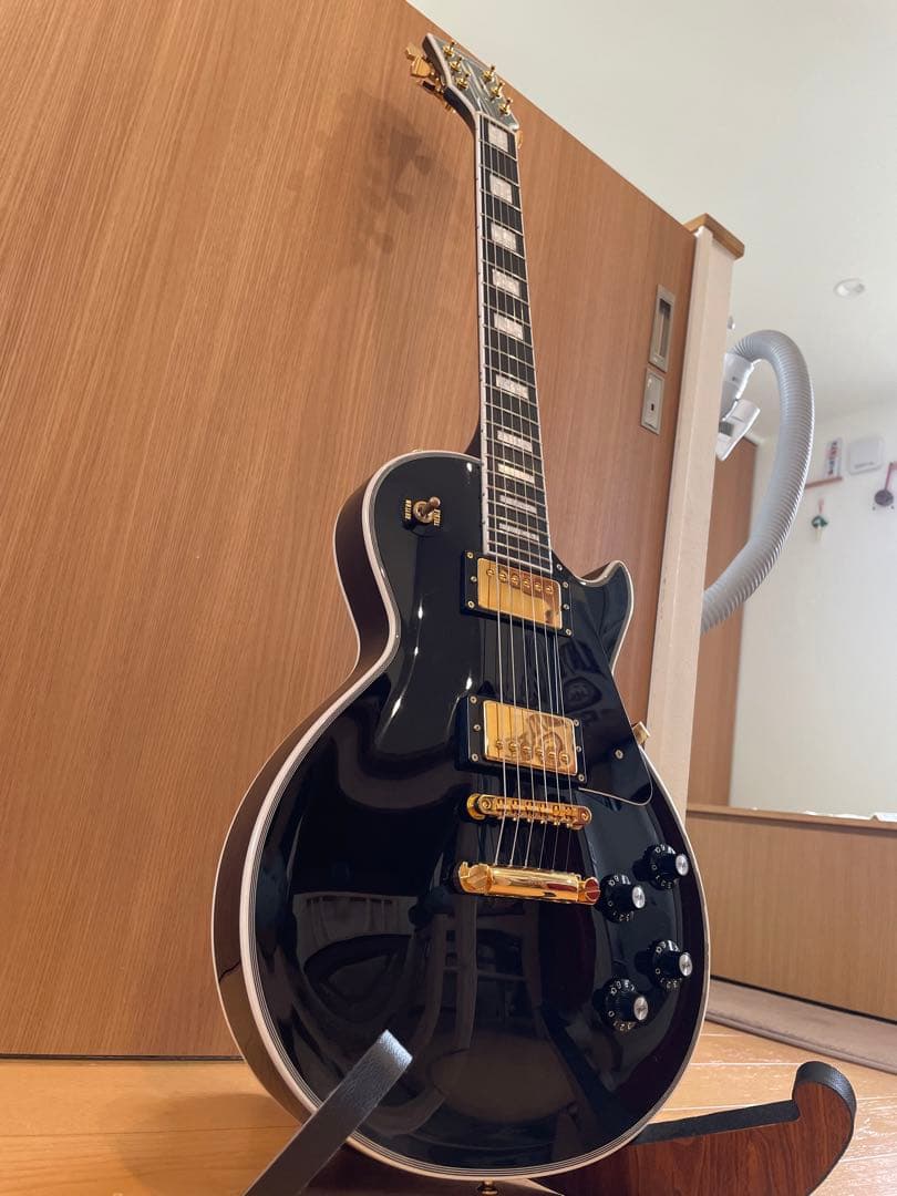 りく様。EDWARDS レスポールカスタム 美品 エボニー指板