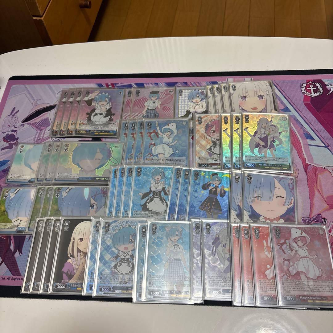 ヴァイスシュヴァルツ WS デッキ　ホイル　リゼロ　reゼロ　8門