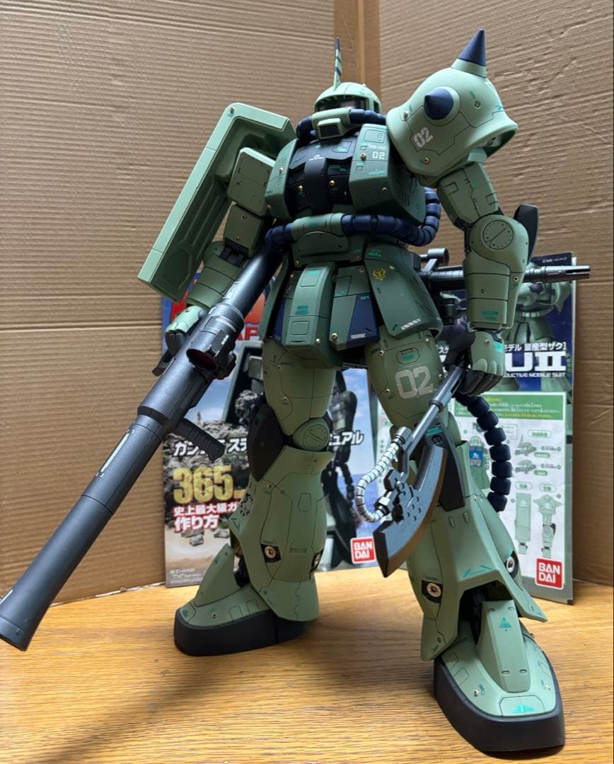 メガサイズ　1/48 量産型ザクⅡ 完成品