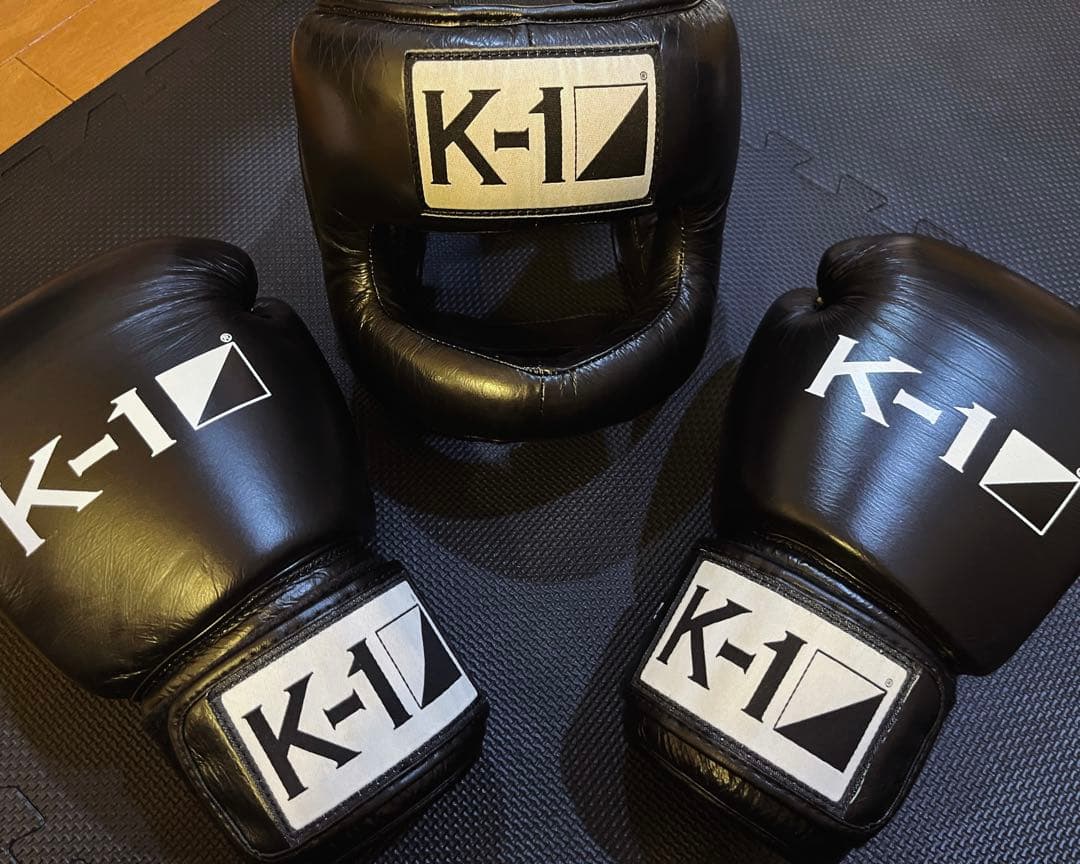 【バラ売り可】K-1 アマチュア公式グローブ16oz、ヘッドギアセット