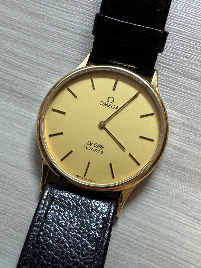 宝*斎様 不動品　OMEGA De Ville クォーツ腕時計　32mm