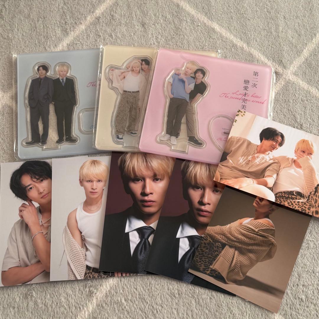 恋をするなら二度目が上等 香港ファンミ 長谷川慎 古屋呂敏 生写真 アクスタ