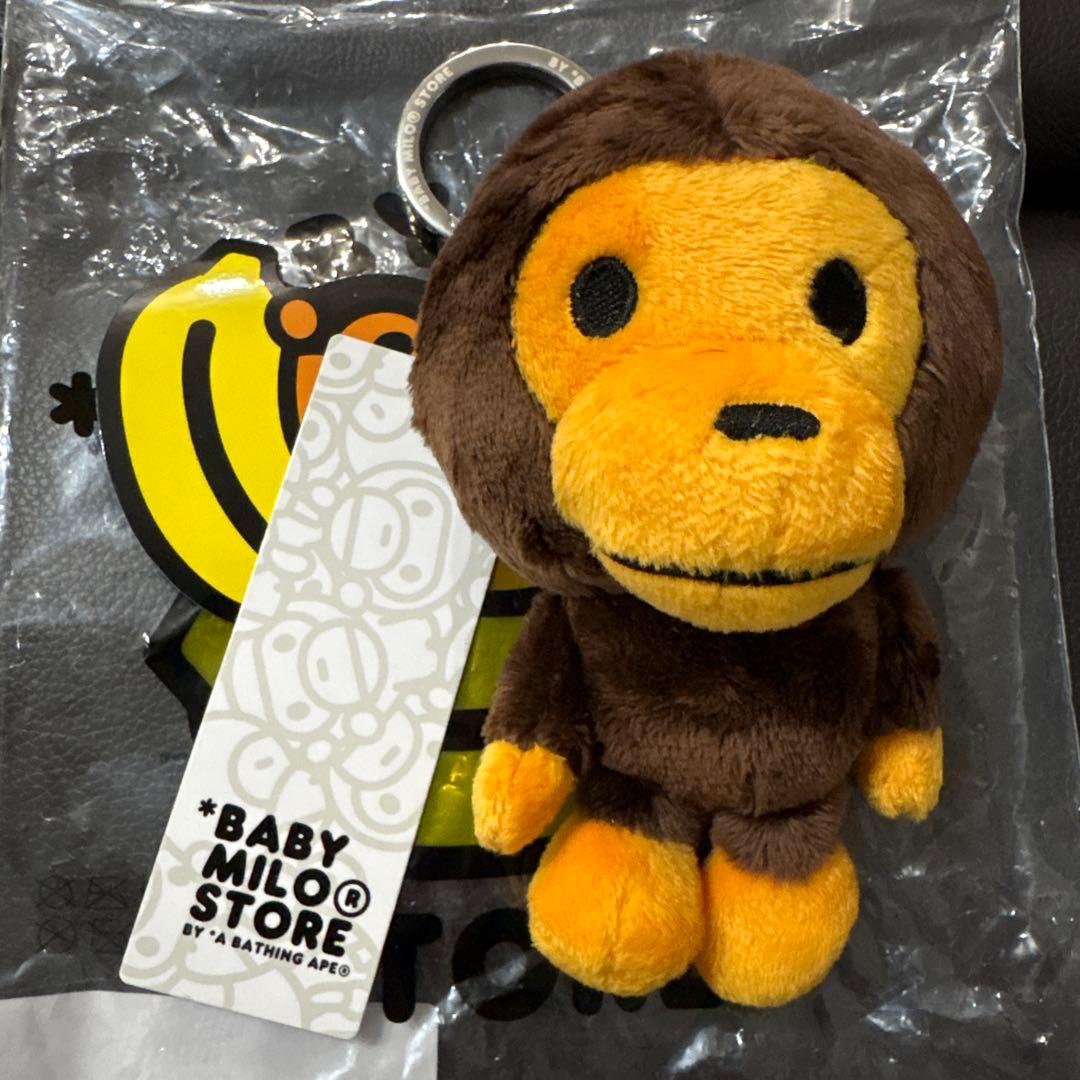 ぬいぐるみ・マスコット BAPE BABY MILO PLUSH DOLL KEYCHAIN